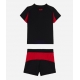 AC Milan Replica Home Stadium Kit for Kids 2025-26 Short Sleeve (+ pants)
